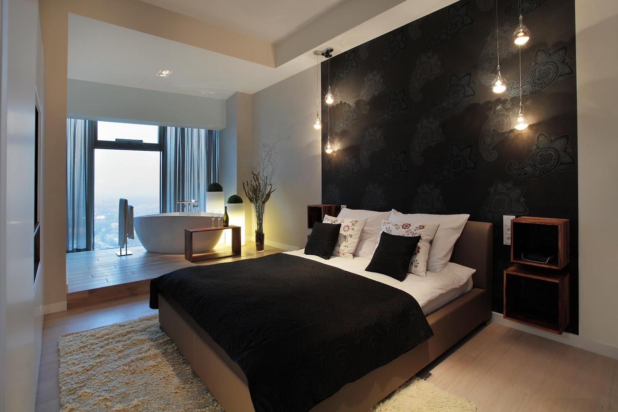 Apartamenty Sky Tower Z Jakuzzi Przy Oknie Breslau Exterior foto