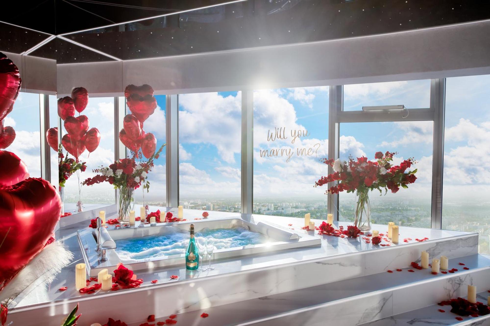 Apartamenty Sky Tower Z Jakuzzi Przy Oknie Breslau Exterior foto