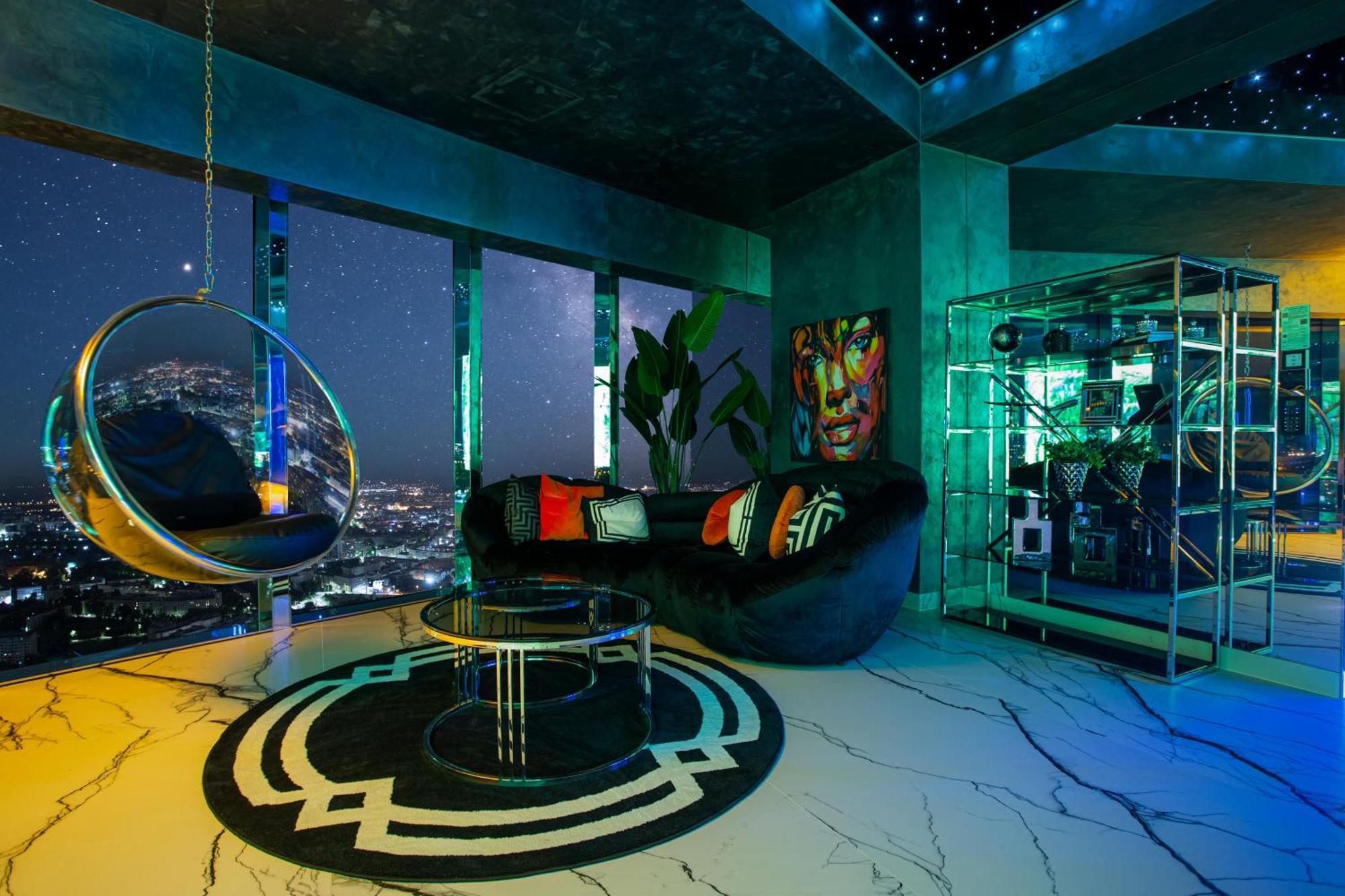 Apartamenty Sky Tower Z Jakuzzi Przy Oknie Breslau Exterior foto