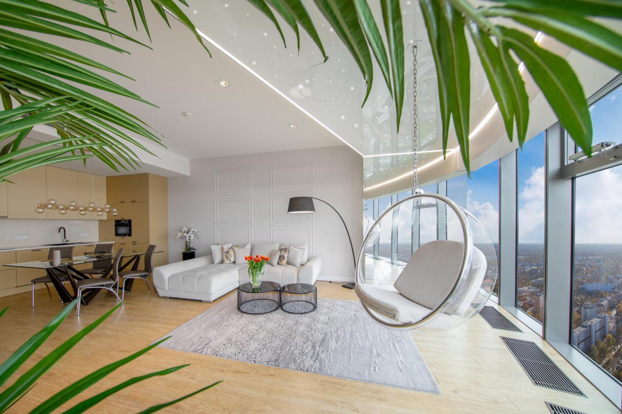 Apartamenty Sky Tower Z Jakuzzi Przy Oknie Breslau Exterior foto