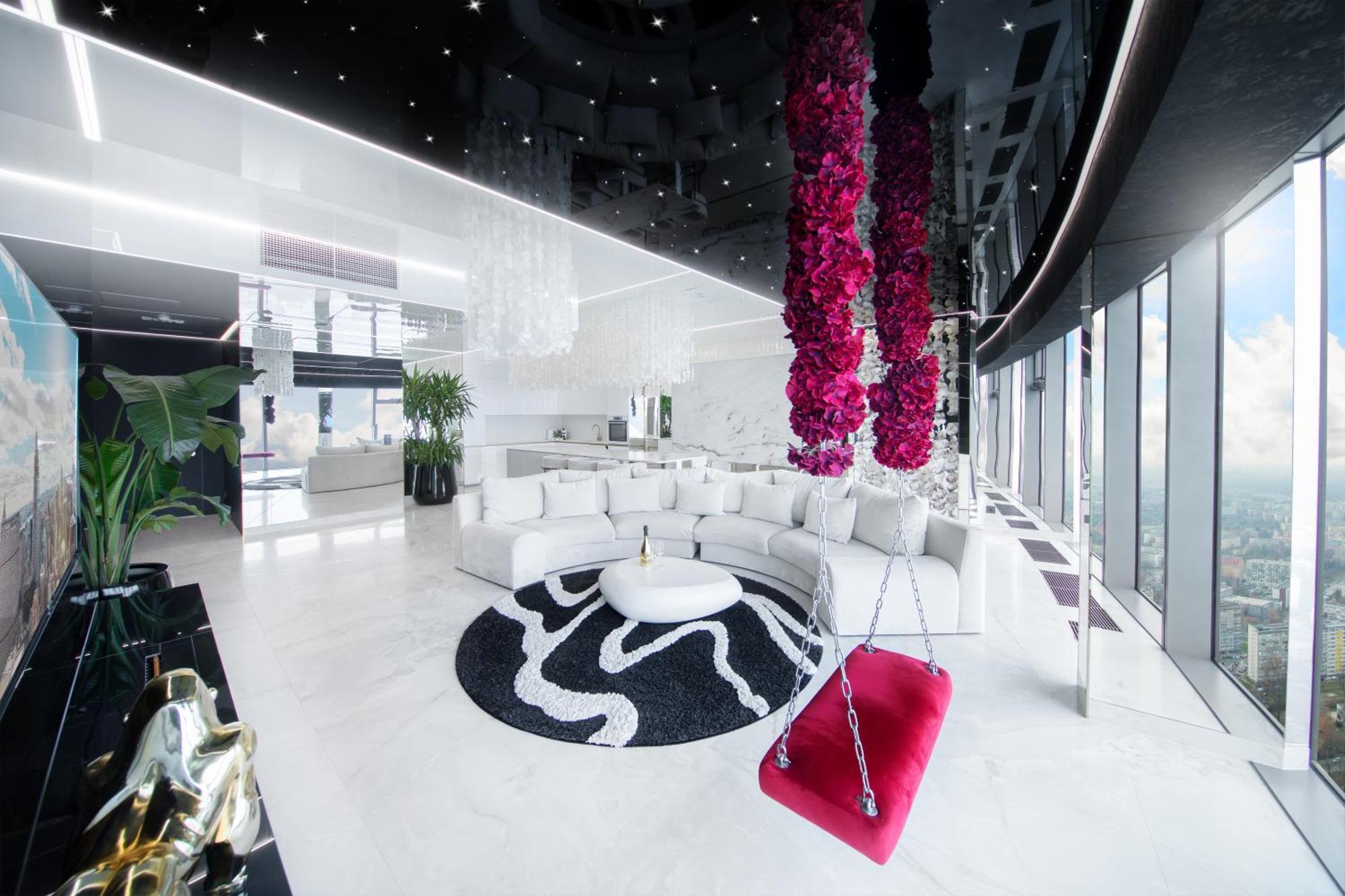 Apartamenty Sky Tower Z Jakuzzi Przy Oknie Breslau Exterior foto